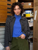 Strick Overshirt aus  Bio-Baumwolle